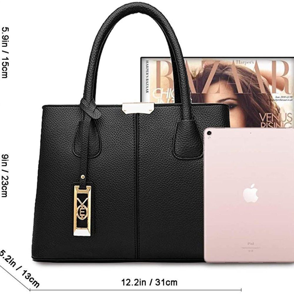 IIL PU Leather Purses-Black - Picture 3 of 6